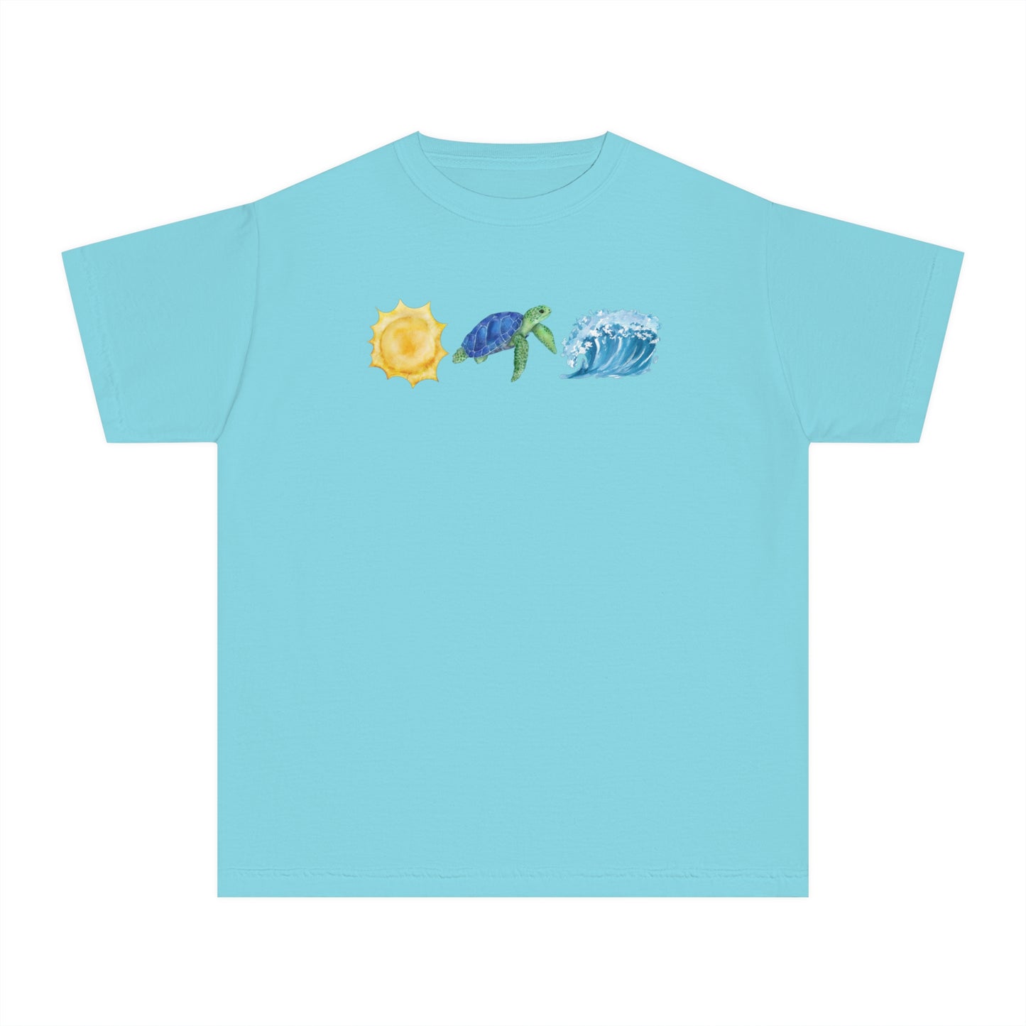 YOUTH Sunshine Turtle & Waves T-Shirt