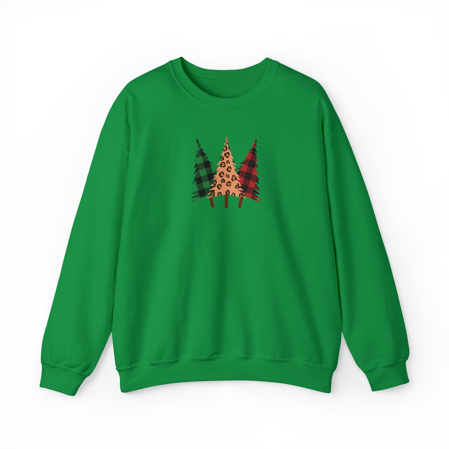 Rustic Christmas Trees Sweatshirt