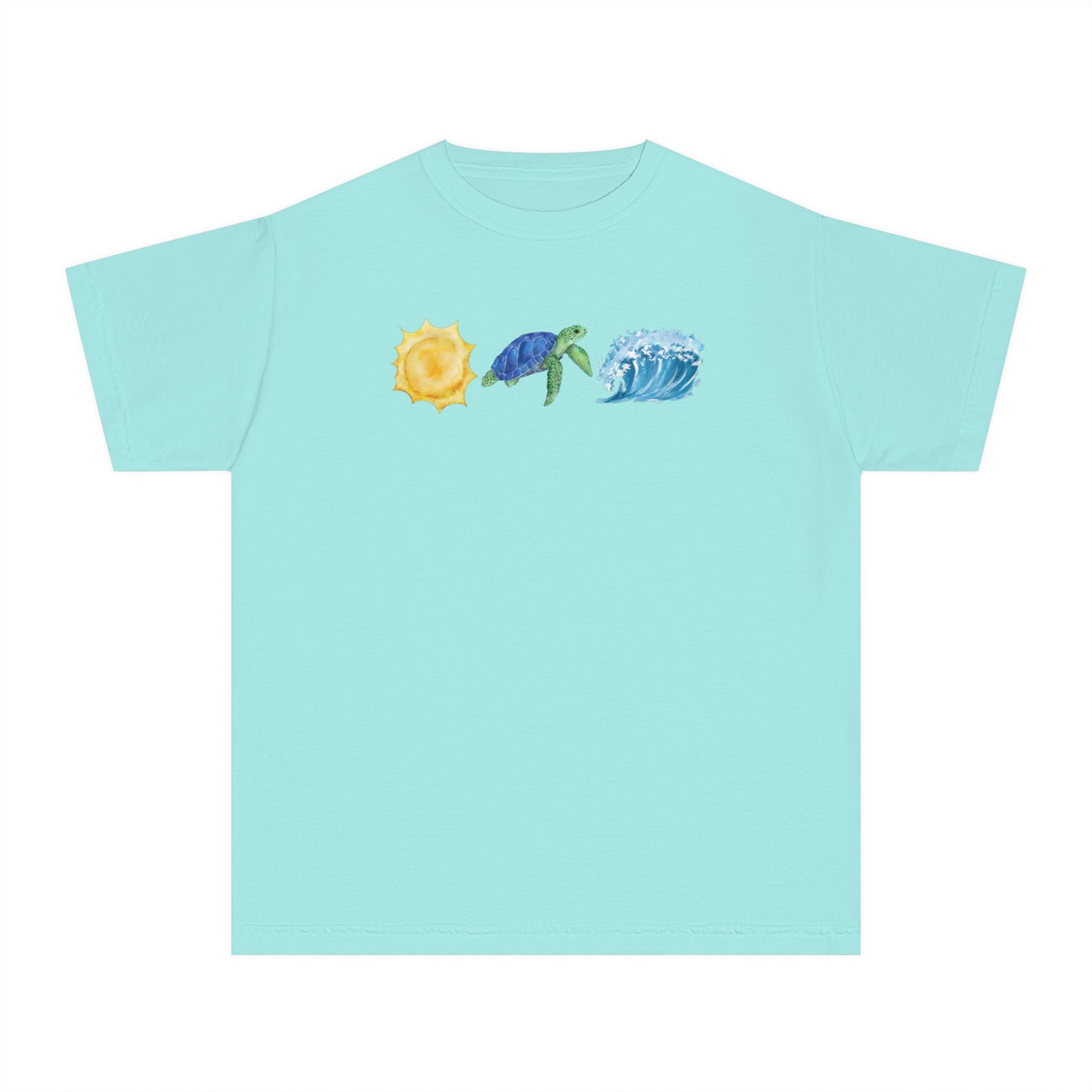 YOUTH Sunshine Turtle & Waves T-Shirt