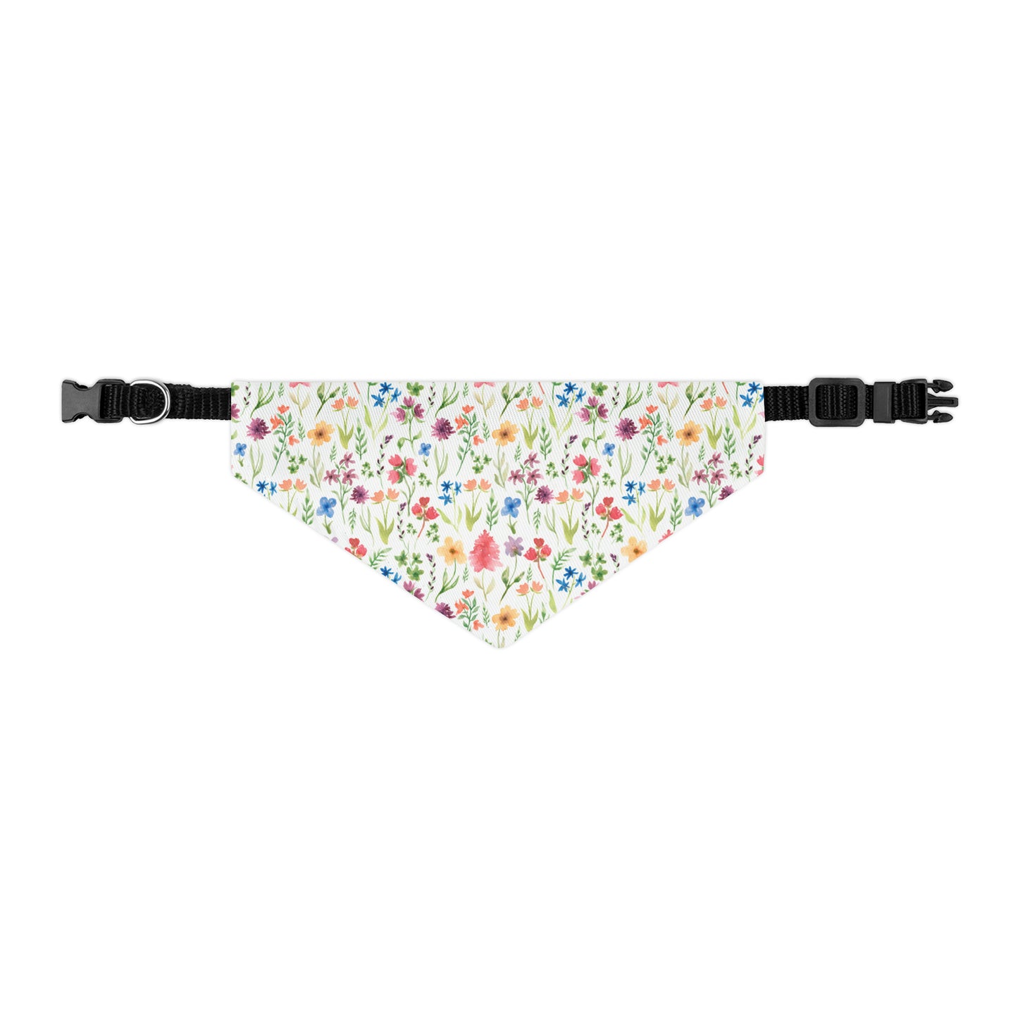 Wildflower Floral Pet Bandana Collar