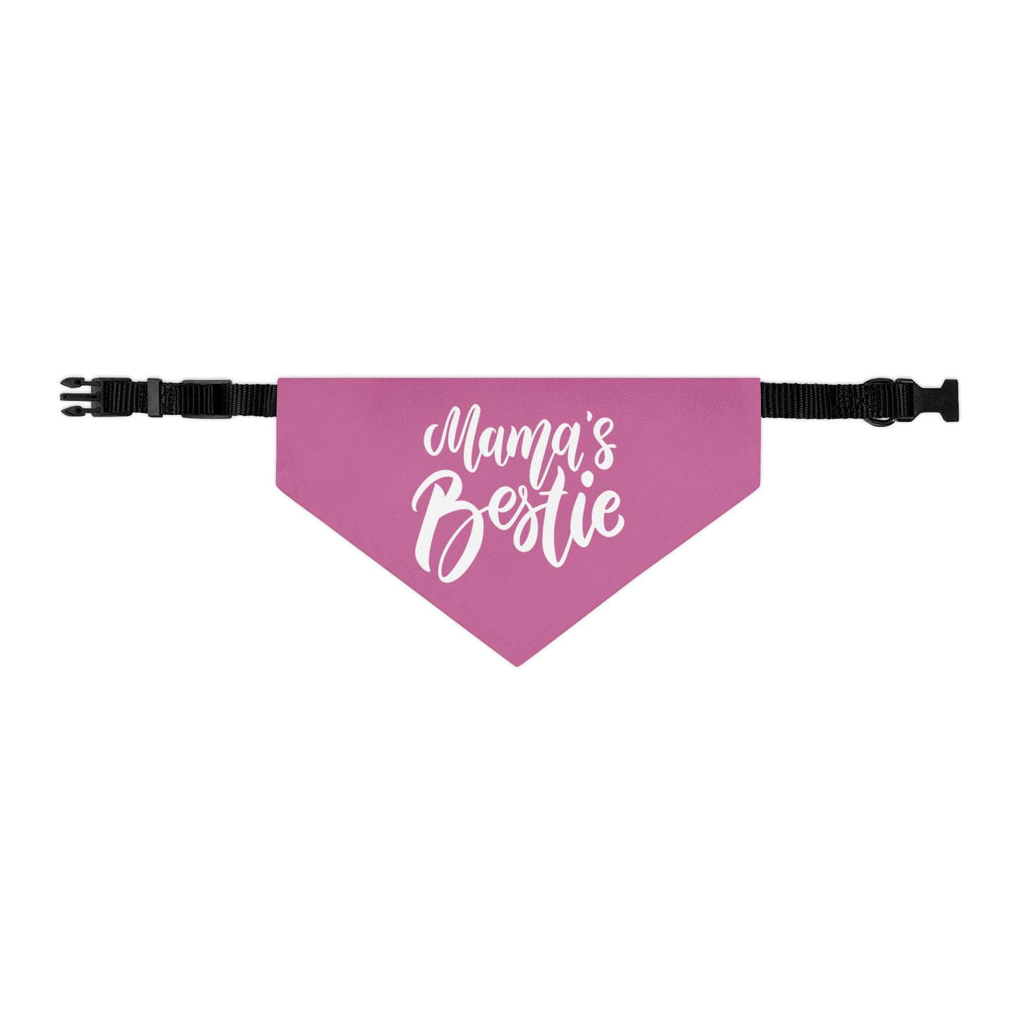 Mama's Bestie Pet Bandana Collar