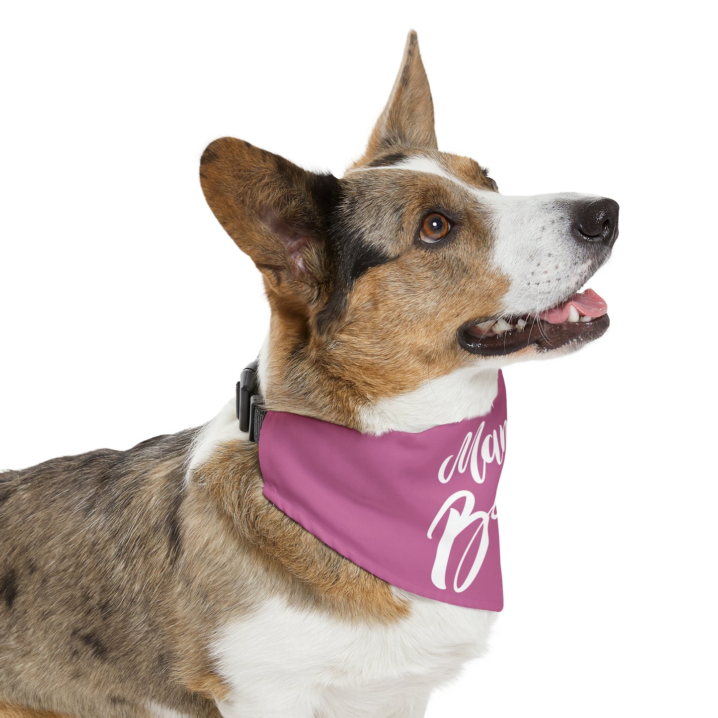 Mama's Bestie Pet Bandana Collar