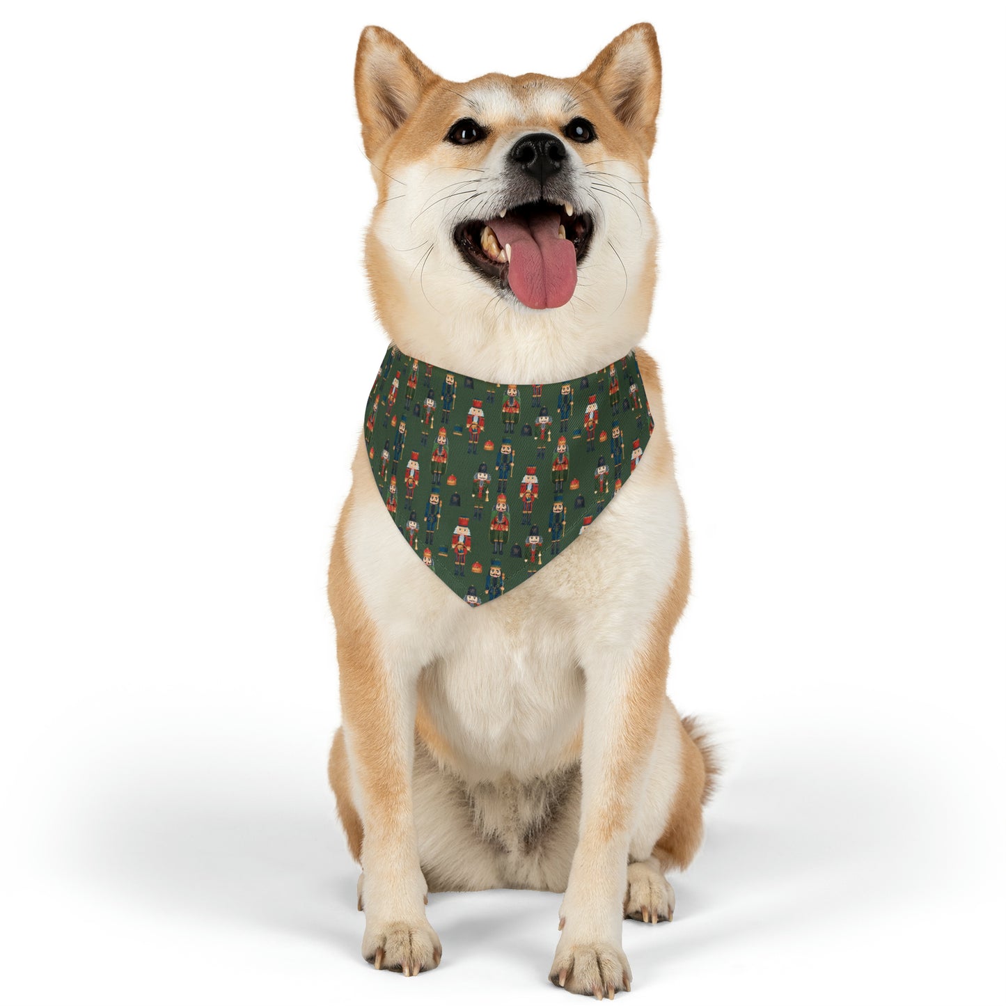 Christmas Nut Cracker Pet Bandana Collar