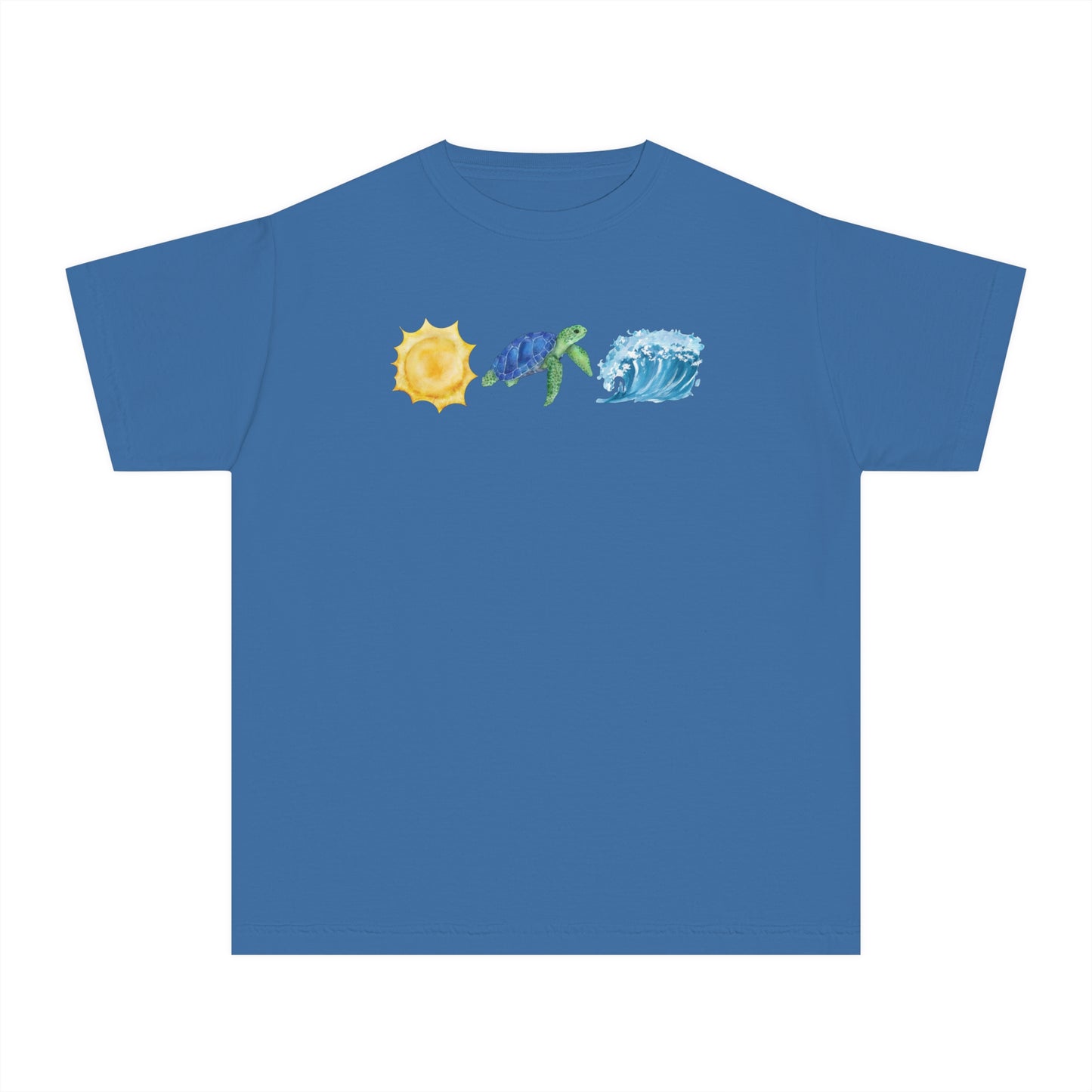 YOUTH Sunshine Turtle & Waves T-Shirt