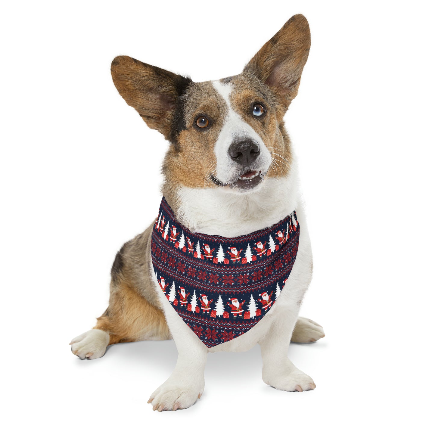 Christmas Sweater Pet Bandana Collar