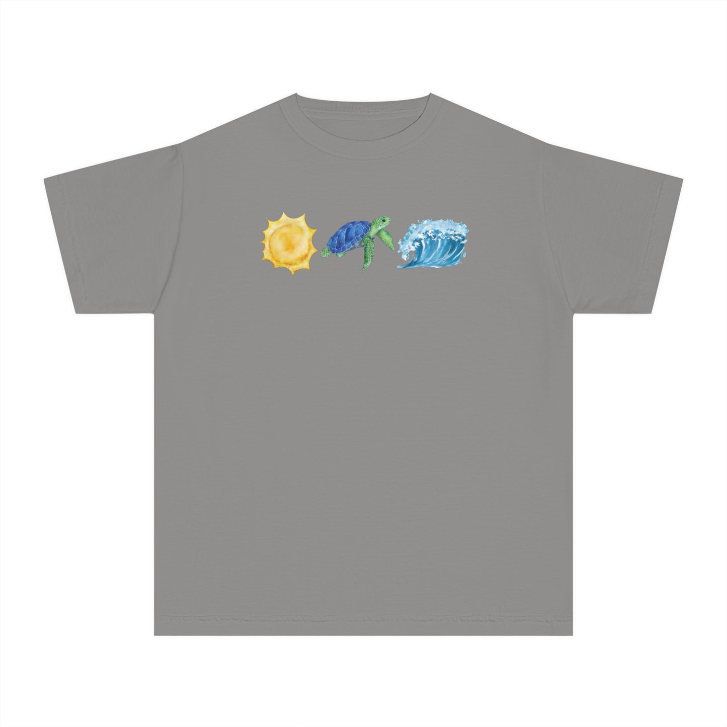 YOUTH Sunshine Turtle & Waves T-Shirt