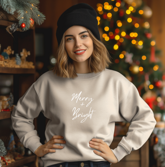 Merry + Bright Sweatshirt