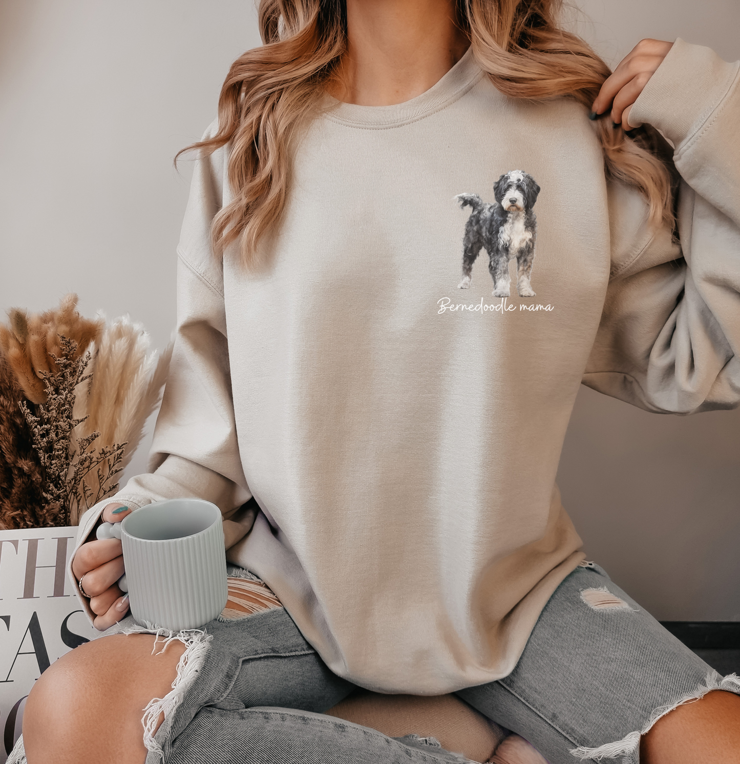 Bernedoodle Mama Sweatshirt